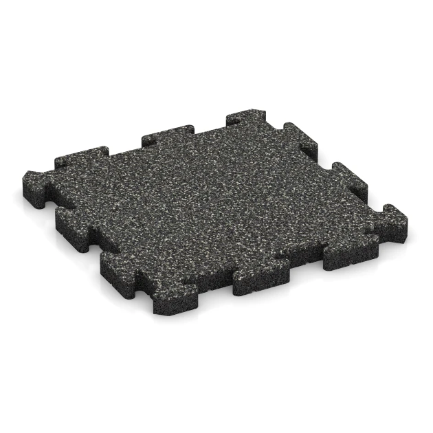 Loseta polivalente para perros von WARCO im Farbdesign Granito gris oscuro mit den Abmessungen 50 x 50 x 4 cm | 0,25 m². Produktfoto von Artikel 4001 in der Aufsicht von schräg vorne.