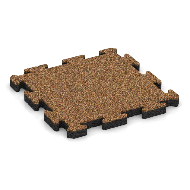 Paving slab von WARCO im Farbdesign Marruecos mit den Abmessungen 500 x 500 x 40 mm. Produktfoto von Artikel 2889 in der Aufsicht von schräg vorne.