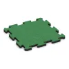 Loseta anticaída tipo puzzle von WARCO im Farbdesign Verde primavera mit den Abmessungen 500 x 500 x 30 mm. Produktfoto von Artikel 5305 in der Aufsicht von schräg vorne.