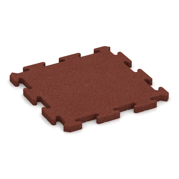 Loseta polivalente para perros von WARCO im Farbdesign Rojo ladrillo mit den Abmessungen 50 x 50 x 3 cm | 0,25 m². Produktfoto von Artikel 2786 in der Aufsicht von schräg vorne.