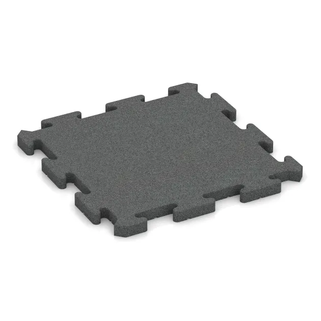 Baldosa base piscina von WARCO im Farbdesign Gris pizarra mit den Abmessungen 500 x 500 x 30 mm. Produktfoto von Artikel 2818 in der Aufsicht von schräg vorne.
