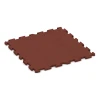 Loseta polivalente para perros von WARCO im Farbdesign Rojo ladrillo mit den Abmessungen 100 x 100 x 3 cm | 1,00 m². Produktfoto von Artikel 3355 in der Aufsicht von schräg vorne.
