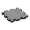 Esterilla Protectora Fitness von WARCO im Farbdesign Gris jaspeado mit den Abmessungen 500 x 500 x 50 mm. Produktfoto von Artikel 4560 in der Aufsicht von schräg vorne.