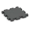 Esterilla Protectora Fitness von WARCO im Farbdesign Gris pizarra mit den Abmessungen 500 x 500 x 50 mm. Produktfoto von Artikel 3165 in der Aufsicht von schräg vorne.