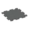 Baldosa deportiva HD 1,8 cm von WARCO im Farbdesign Gris pizarra mit den Abmessungen 500 x 500 x 18 mm. Produktfoto von Artikel 0161 in der Aufsicht von schräg vorne.