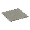 Esterilla de fitness 18 mm von WARCO im Farbdesign Granito claro mit den Abmessungen 1000 x 1000 x 18 mm. Produktfoto von Artikel 0316 in der Aufsicht von schräg vorne.