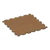 Baldosa borde piscina von WARCO im Farbdesign Terracota mit den Abmessungen 1000 x 1000 x 18 mm. Produktfoto von Artikel 0304 in der Aufsicht von schräg vorne.
