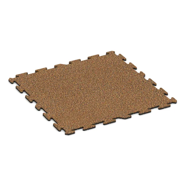 Baldosa borde piscina von WARCO im Farbdesign Terracota mit den Abmessungen 1000 x 1000 x 18 mm. Produktfoto von Artikel 0304 in der Aufsicht von schräg vorne.