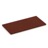  von WARCO im Farbdesign Rojo ladrillo mit den Abmessungen 100 x 50 x 3 cm. Produktfoto von Artikel 6645 in der Aufsicht von schräg vorne.