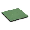 Loseta de caucho para parques infantiles 3 cm - EN 1177 ≤ 100 cm von WARCO im Farbdesign Verde pálido mit den Abmessungen 500 x 500 x 30 mm. Produktfoto von Artikel 5472 in der Aufsicht von schräg vorne.