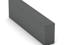 Bloque de escalón de caucho granulado