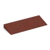 Rampa de acceso de goma 75 cm von WARCO im Farbdesign Rojo ladrillo mit den Abmessungen 50 x 20 cm | 8 < 43 mm. Produktfoto von Artikel 2243 in der Aufsicht von schräg vorne.