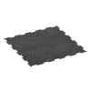 Suelo de Fitness Compacto von WARCO im Farbdesign Gris ligeramente moteado mit den Abmessungen 100 × 100 × 0,8 cm. Produktfoto von Artikel 6452 in der Aufsicht von schräg vorne.