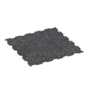 Suelo de Fitness Compacto von WARCO im Farbdesign Gris ligeramente moteado mit den Abmessungen 50 × 50 × 0,8 cm. Produktfoto von Artikel 6458 in der Aufsicht von schräg vorne.