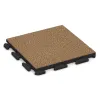 Pavimento Fitness Baldosas de Goma Classic von WARCO im Farbdesign Marruecos mit den Abmessungen 500 x 500 x 40 mm. Produktfoto von Artikel 1366 in der Aufsicht von schräg vorne.