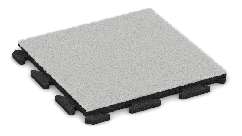 Césped artificial blanco