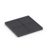 Mosaico – Baldosa encajable von WARCO im Farbdesign Pizarra mit den Abmessungen 30 x 30 x 2 cm. Produktfoto von Artikel 6347 in der Aufsicht von schräg vorne.