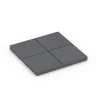Mosaico – Baldosa encajable von WARCO im Farbdesign Gris plata mit den Abmessungen 30 x 30 x 2 cm. Produktfoto von Artikel 6349 in der Aufsicht von schräg vorne.
