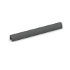 Rubber Kerb Cap von WARCO im Farbdesign Gris pizarra mit den Abmessungen 100 x 10 x 10 – [5 x 5] cm. Produktfoto von Artikel 2583 in der Aufsicht von schräg vorne.
