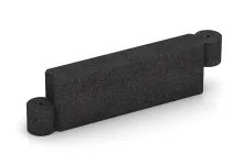 Bloque modular de caucho