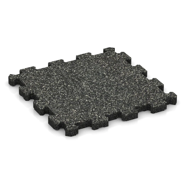 Baldosa encajable para suelo de exposición von WARCO im Farbdesign Granito gris oscuro mit den Abmessungen 30,6 x 30,6 x 2 cm | 0,094 m². Produktfoto von Artikel 5736 in der Aufsicht von schräg vorne.