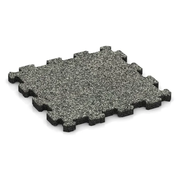 Baldosa borde piscina sin juntas von WARCO im Farbdesign Granito clásico mit den Abmessungen 306 x 306 x 20 mm. Produktfoto von Artikel 3849 in der Aufsicht von schräg vorne.