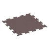 Fitness Performance Elite pavimento deportivo von WARCO im Farbdesign Rojo mineral mit den Abmessungen 100 x 100 x 1 cm | 1,00 m². Produktfoto von Artikel 6145 in der Aufsicht von schräg vorne.