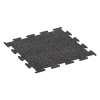 Fitness Performance Elite pavimento deportivo von WARCO im Farbdesign Gris ligeramente moteado mit den Abmessungen 100 x 100 x 1 cm | 1,00 m². Produktfoto von Artikel 3776 in der Aufsicht von schräg vorne.