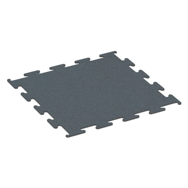 Fitness Performance Elite pavimento deportivo von WARCO im Farbdesign Verde helecho mit den Abmessungen 100 x 100 x 1,5 cm | 1,00 m². Produktfoto von Artikel 6159 in der Aufsicht von schräg vorne.