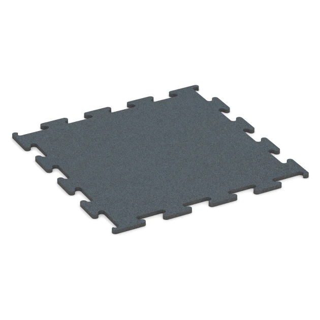 Fitness Performance Elite pavimento deportivo von WARCO im Farbdesign Verde helecho mit den Abmessungen 100 x 100 x 2 cm | 1,00 m². Produktfoto von Artikel 6161 in der Aufsicht von schräg vorne.