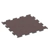Fitness Performance Elite pavimento deportivo von WARCO im Farbdesign Rojo mineral mit den Abmessungen 50 x 50 x 1 cm | 0,25 m². Produktfoto von Artikel 6151 in der Aufsicht von schräg vorne.