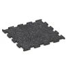 Fitness Performance Elite pavimento deportivo von WARCO im Farbdesign Gris ligeramente moteado mit den Abmessungen 50 x 50 x 1,5 cm | 0,25 m². Produktfoto von Artikel 3780 in der Aufsicht von schräg vorne.