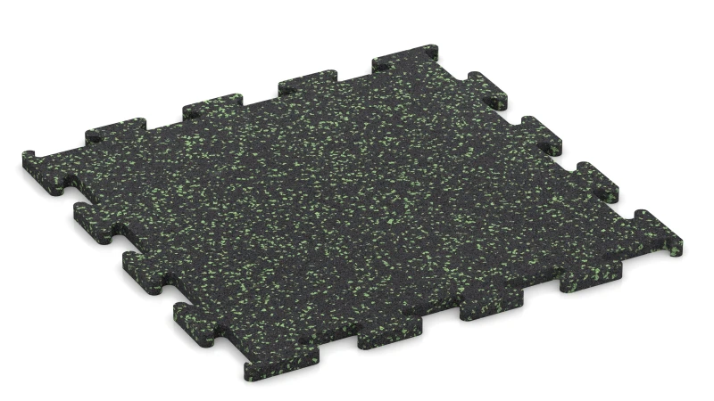 Verde ligeramente moteado