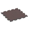 Fitness Performance Elite pavimento deportivo von WARCO im Farbdesign Rojo mineral mit den Abmessungen 50 x 50 x 2 cm | 0,25 m². Produktfoto von Artikel 6155 in der Aufsicht von schräg vorne.