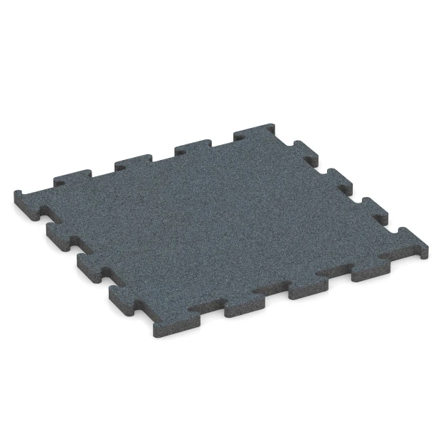 Fitness Performance Elite pavimento deportivo von WARCO im Farbdesign Verde helecho mit den Abmessungen 50 x 50 x 2 cm | 0,25 m². Produktfoto von Artikel 6167 in der Aufsicht von schräg vorne.