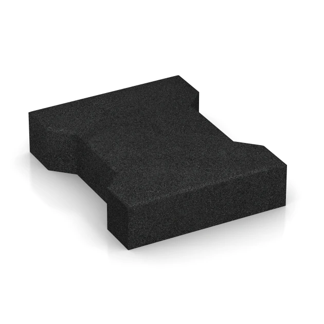 Adoquín von WARCO im Farbdesign Antracita mit den Abmessungen 20 × 16,5 × 4,3 cm | 0,0278 m². Produktfoto von Artikel 3845 in der Aufsicht von schräg vorne.