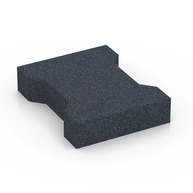 Adoquín von WARCO im Farbdesign Gris pizarra mit den Abmessungen 20 x 16,5 x 4,5 cm | 0,0278 m². Produktfoto von Artikel 7071 in der Aufsicht von schräg vorne.