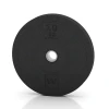 Bumper Plate von WARCO im Farbdesign Antracita mit den Abmessungen 10 kg | ø 45,4 x 5,85 cm. Produktfoto von Artikel 6085 in der Aufsicht von schräg vorne.