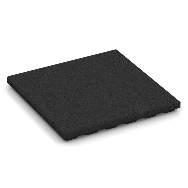 Alfombra de goma para perros von WARCO im Farbdesign Antracita mit den Abmessungen 50 x 50 x 4 cm | 0,25 m². Produktfoto von Artikel 6186 in der Aufsicht von schräg vorne.