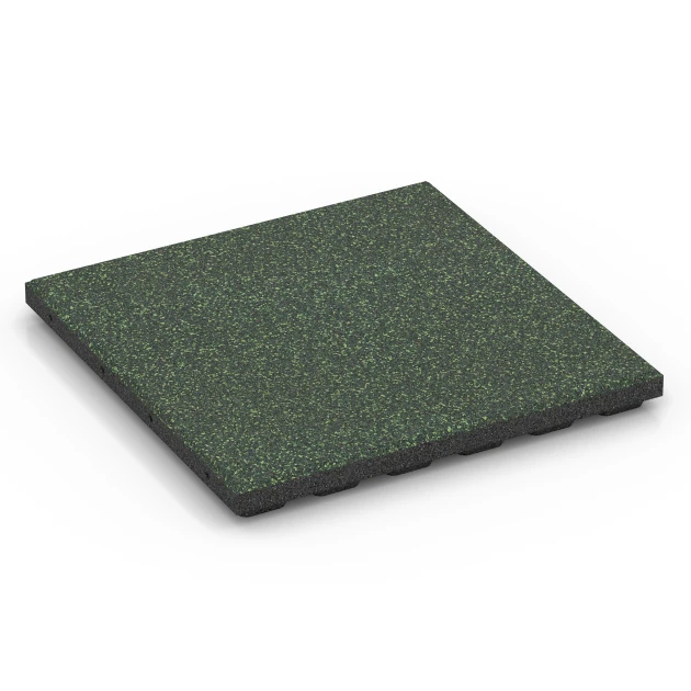 Loseta de terraza Classic von WARCO im Farbdesign Césped inglés mit den Abmessungen 50 x 50 x 4 cm. Produktfoto von Artikel 6365 in der Aufsicht von schräg vorne.