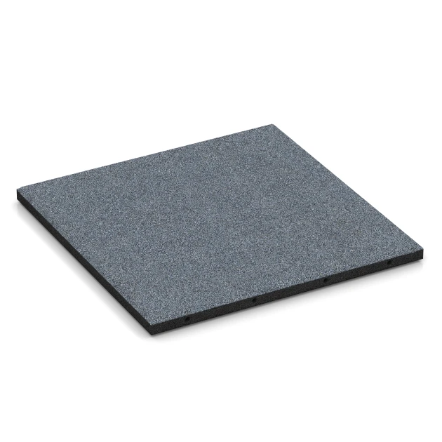 Loseta amortiguadora – 95 cm von WARCO im Farbdesign Gris grafito mit den Abmessungen 50 x 50 x 3 cm. Produktfoto von Artikel 6130 in der Aufsicht von schräg vorne.