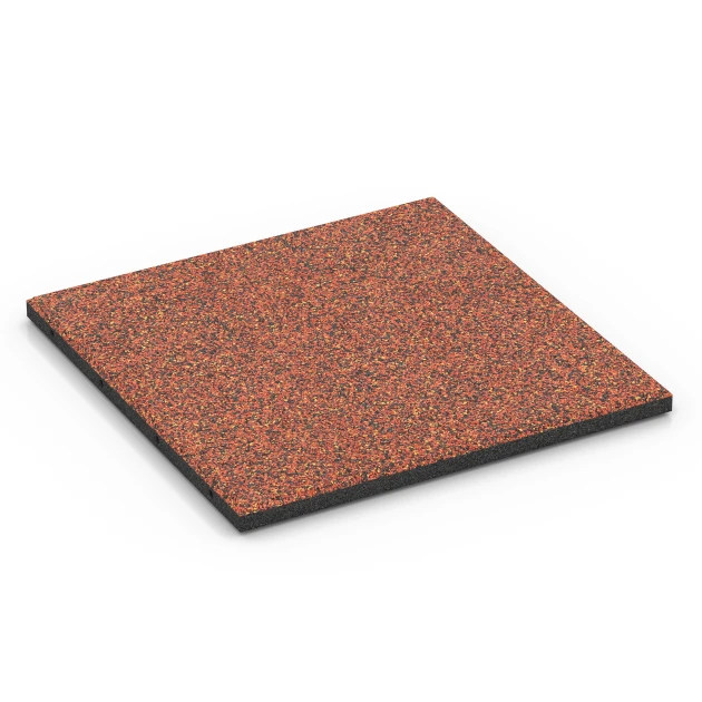 Loseta amortiguadora – 90 cm von WARCO im Farbdesign Etna mit den Abmessungen 50 x 50 x 3 cm. Produktfoto von Artikel 6417 in der Aufsicht von schräg vorne.