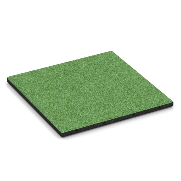 Alfombra de goma para perros von WARCO im Farbdesign Verde tilo mit den Abmessungen 50 x 50 x 3 cm | 0,25 m². Produktfoto von Artikel 6184 in der Aufsicht von schräg vorne.