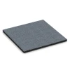 Alfombra de goma para perros von WARCO im Farbdesign Gris grafito mit den Abmessungen 50 x 50 x 3 cm | 0,25 m². Produktfoto von Artikel 6185 in der Aufsicht von schräg vorne.