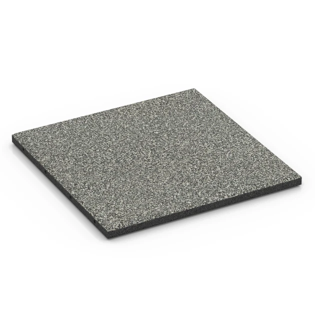 Loseta de terraza Classic von WARCO im Farbdesign Granito gris mit den Abmessungen 50 x 50 x 3 cm | 0,25 m². Produktfoto von Artikel 6355 in der Aufsicht von schräg vorne.
