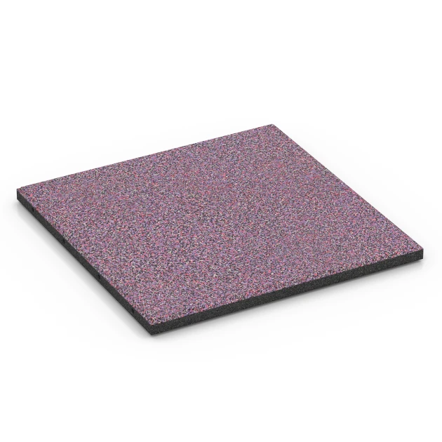 Loseta amortiguadora – 90 cm von WARCO im Farbdesign Lavanda mit den Abmessungen 50 x 50 x 3 cm | 0,25 m². Produktfoto von Artikel 6418 in der Aufsicht von schräg vorne.