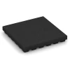 Baldosas amortiguadoras von WARCO im Farbdesign Antracita mit den Abmessungen 50 x 50 x 7 cm | 0,25 m². Produktfoto von Artikel 6295 in der Aufsicht von schräg vorne.