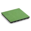Loseta de caucho para parque infantil – 170 cm von WARCO im Farbdesign Verde tilo mit den Abmessungen 50 x 50 x 4,8 cm | 0,25 m². Produktfoto von Artikel 6137 in der Aufsicht von schräg vorne.