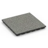 Loseta de caucho EPDM para parque infantil – 160 cm von WARCO im Farbdesign Granito gris mit den Abmessungen 50 x 50 x 4,8 cm | 0,25 m². Produktfoto von Artikel 6432 in der Aufsicht von schräg vorne.