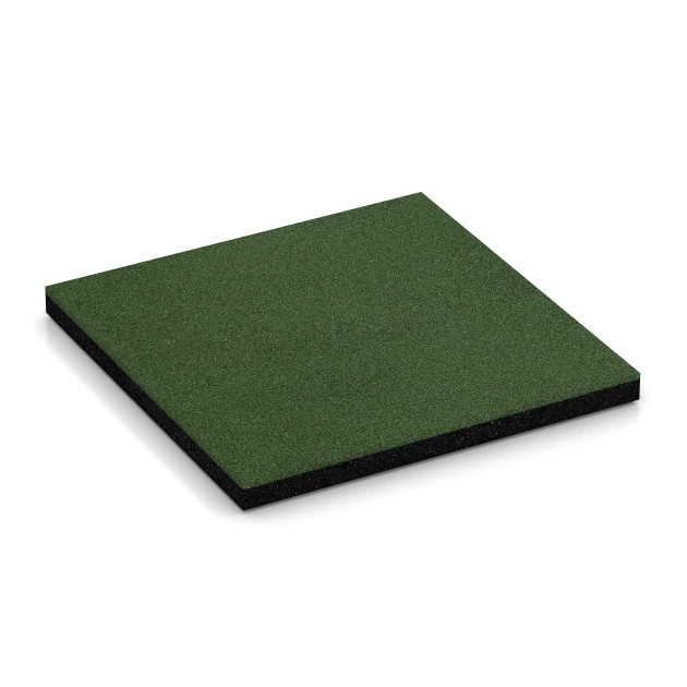 Baldosas amortiguadoras von WARCO im Farbdesign Verde hierba mit den Abmessungen 50 x 50 x 4 cm. Produktfoto von Artikel 6195 in der Aufsicht von schräg vorne.
